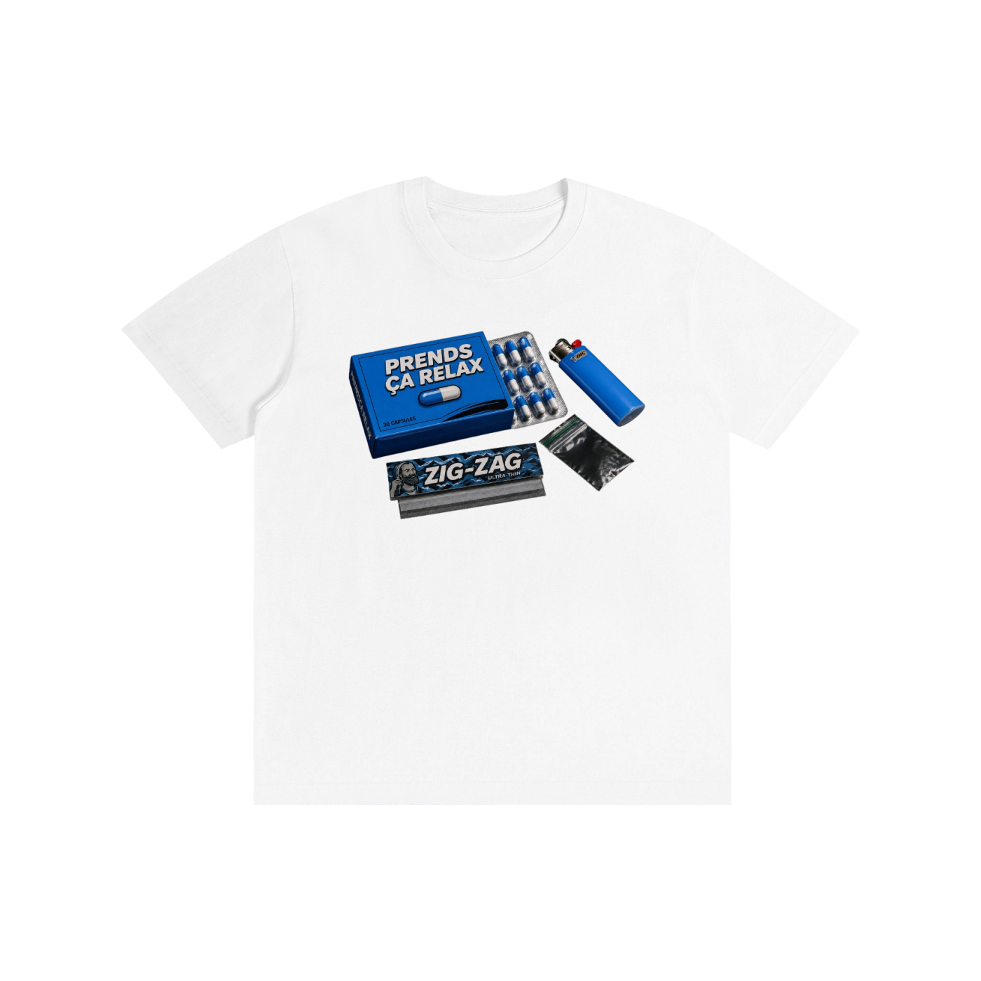 T-SHIRT "PRENDS ÇA RELAX"