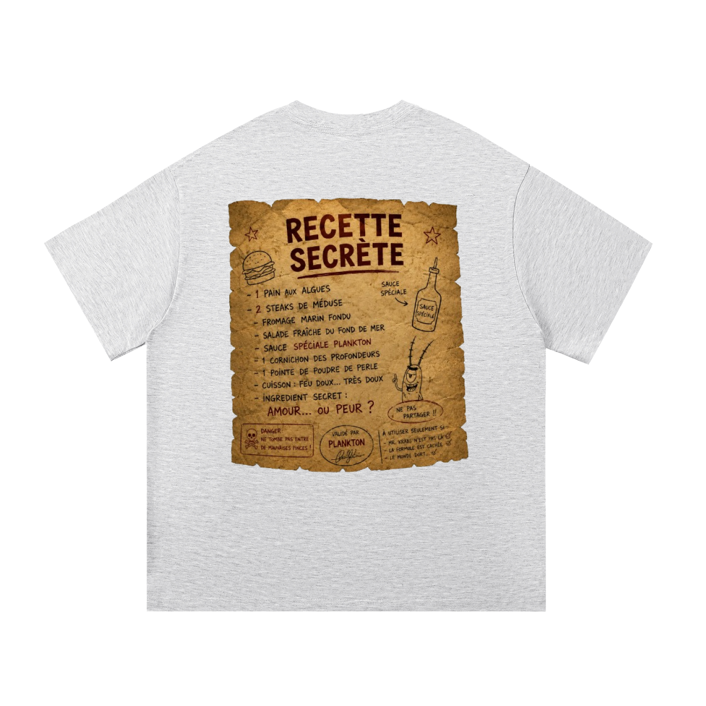 "SECRET RECIPE" T-SHIRT