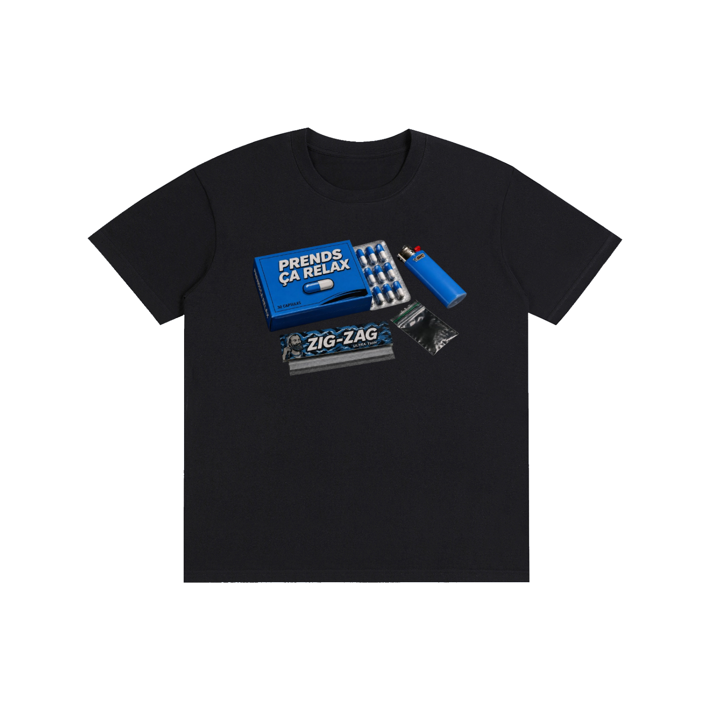 T-SHIRT "PRENDS ÇA RELAX"