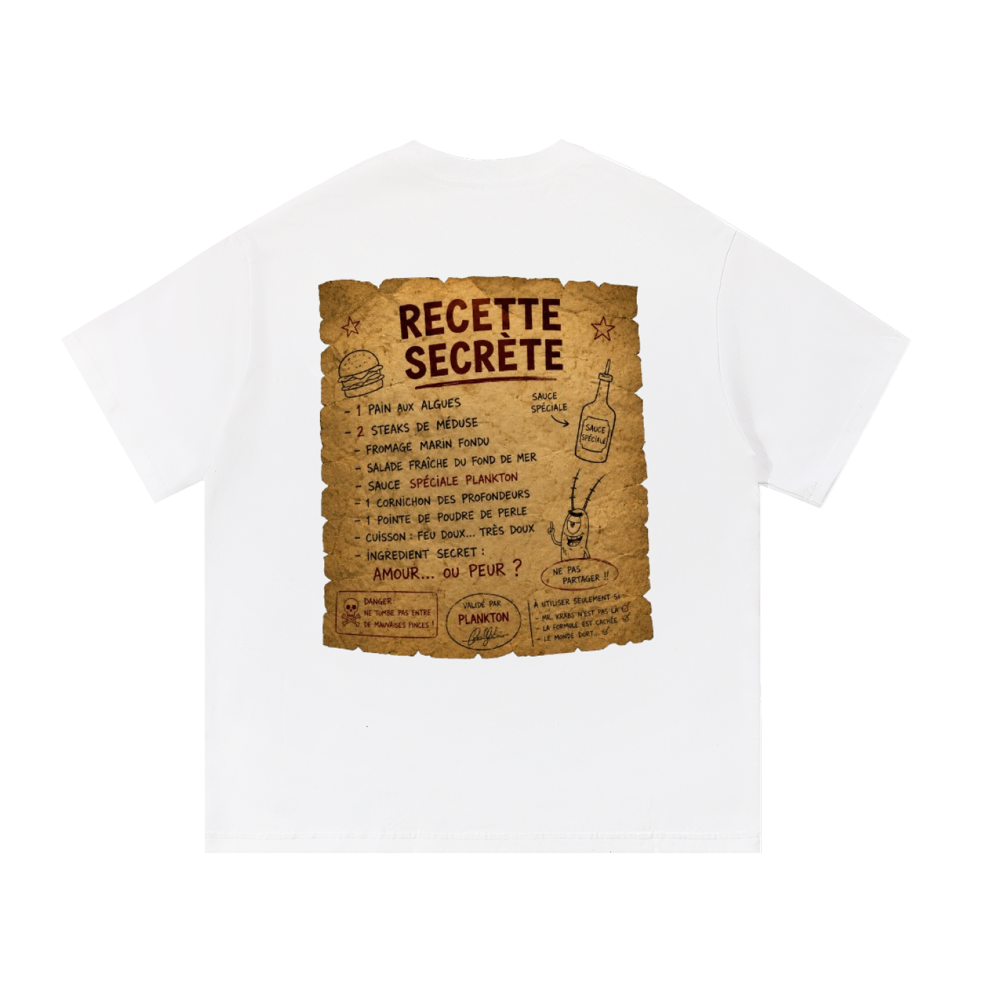 "SECRET RECIPE" T-SHIRT
