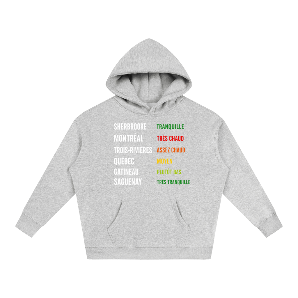 HOODIES "VILLE DE QUEBEC"(écris blanc)