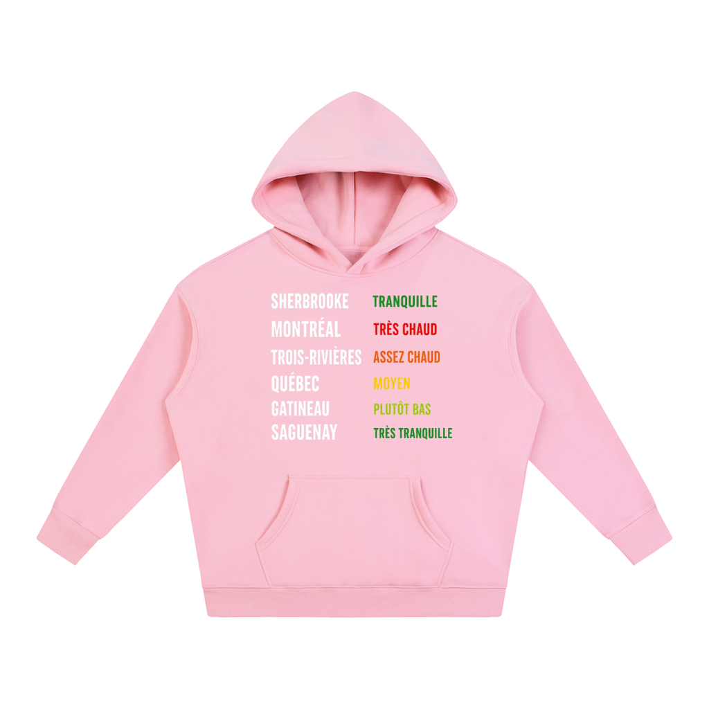 HOODIES "VILLE DE QUEBEC"(écris blanc)