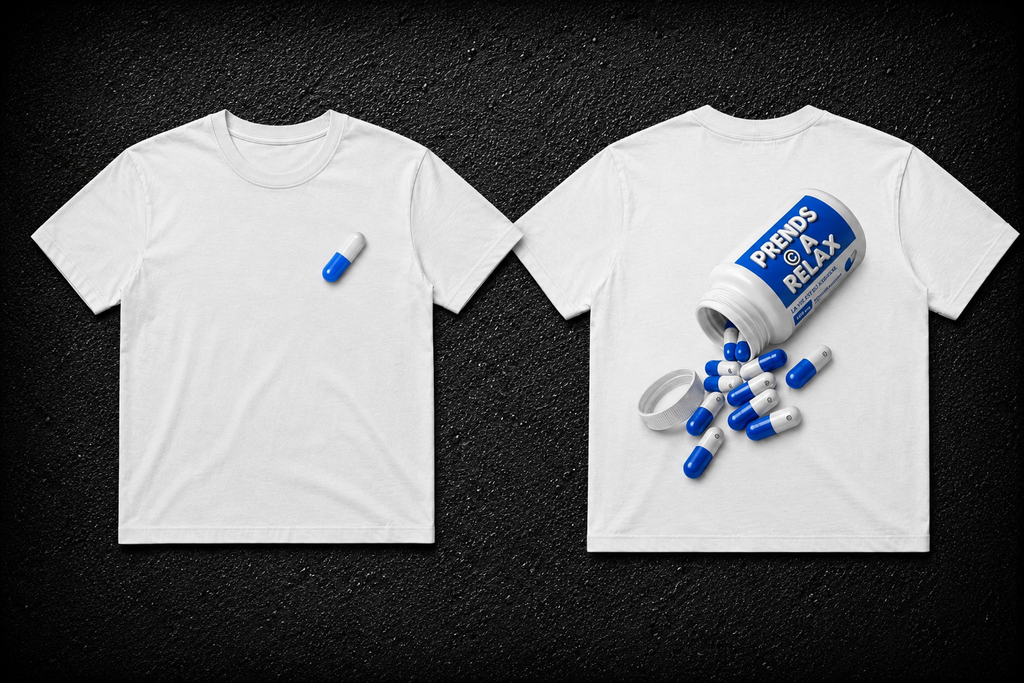 T-SHIRT "PRENDS ÇA RELAX"