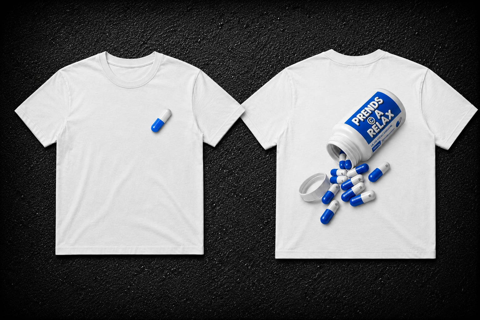 T-SHIRT "PRENDS ÇA RELAX"